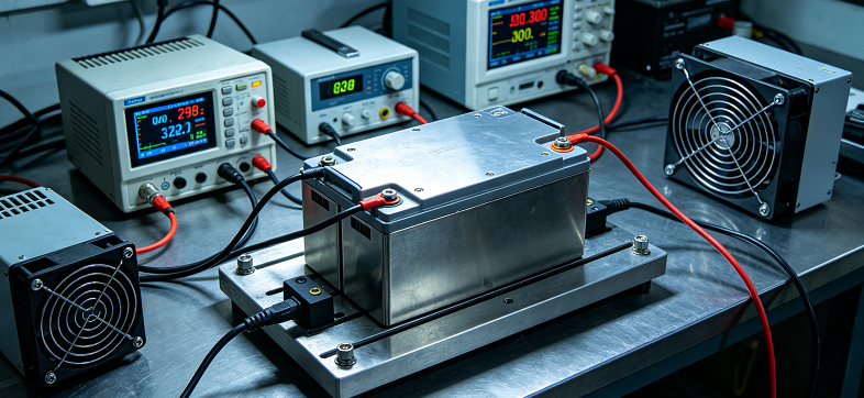Battery Testing Area